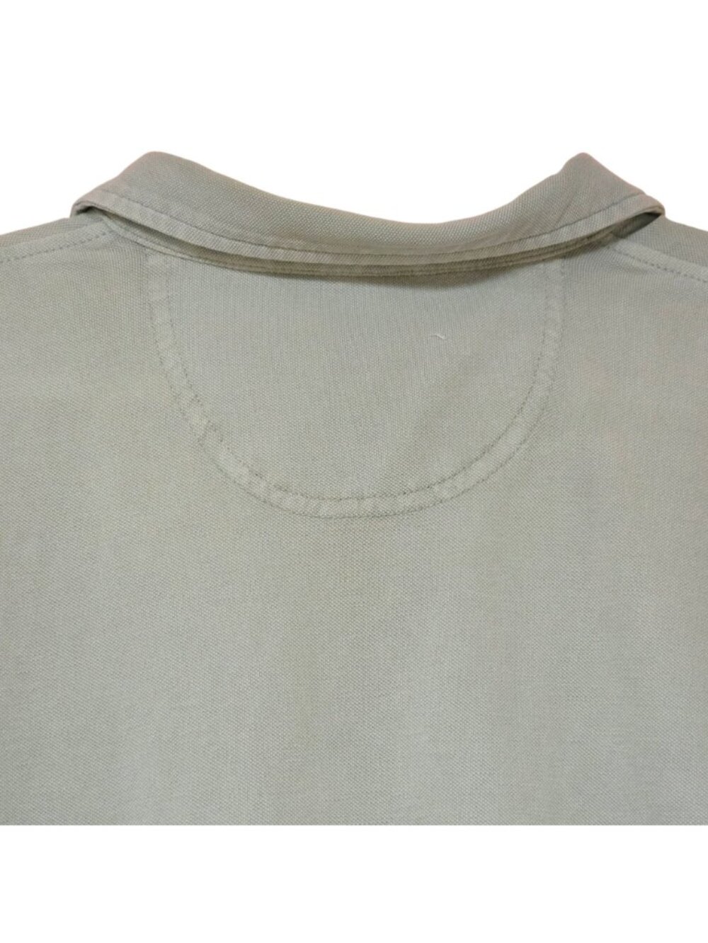IZOD Polo Shirt Satlwater Relaxed Classic Mens Sz L Teal Green Embroidered Logo - Picture 5 of 7